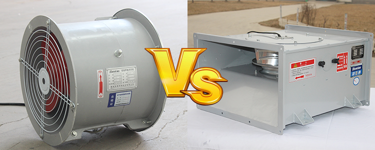  軸流風機與離心式管道風機的區(qū)別你了解嗎？鄭通離心風機廠家為你解答